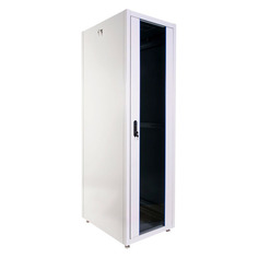 Шкаф коммутационный ЦМО (ШТК-Э-42.6.8-13АА) напольный 42U 600x800мм пер.дв.стекл металл 2 бок.пан. 7