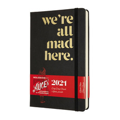 Ежедневник MOLESKINE Limited Edition Alice in Wonderland, 400стр