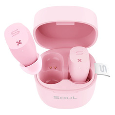 Гарнитура Soul ST-XX, Bluetooth, вкладыши, розовый матовый [80000625] Noname