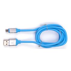 Кабель Harper SCH-330, micro USB (m) - USB (m), 1м, голубой