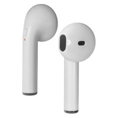 Гарнитура Defender Twins 637, Bluetooth, вкладыши, белый глянец [63637]