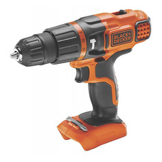 Шуруповерты Ударная дрель-шуруповерт BLACK+DECKER BDCH188N-XJ, 0Ач