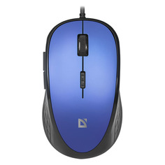 Мышь Defender Accura MM-520, оптическая, проводная, USB, синий [52520]