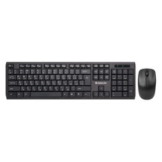 Комплект (клавиатура+мышь) Defender Harvard C-945, USB 2.0, беспроводной, черный [45945]