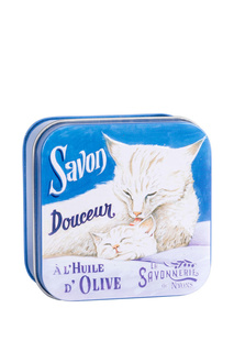 Мыло с розой Белые коты La Savonnerie de Nyons