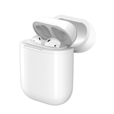 Чехол-зарядное устройство LAB.C Wireless Charging Case для AirPods, белый
