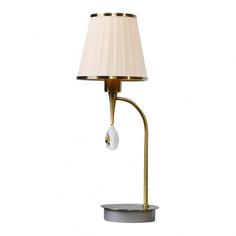 Лампа настольная Brizzi ma 01625t/001 bronze cream
