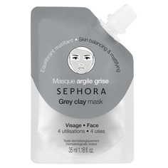 Маска для лица Серая глина - Против жирного блеска Sephora Collection
