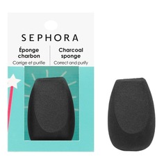 Черный спонж с углем для макияжа Sephora Collection
