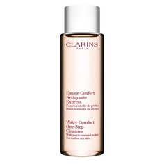 Очищающая вода с экстрактом персика для нормальной и сухой кожи Clarins