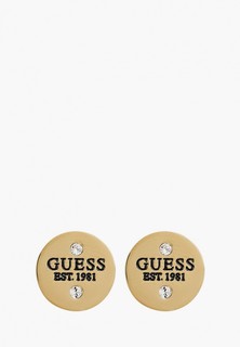 Серьги Guess с позолотой