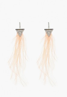 Серьги Guess с родиевым покрытием