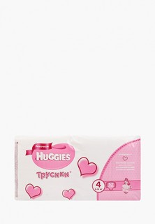 Подгузники-трусики Huggies для девочек, 4 размер(9-14 кг), 104 шт.