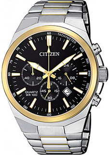 Японские наручные мужские часы Citizen AN8174-58E. Коллекция Chronograph