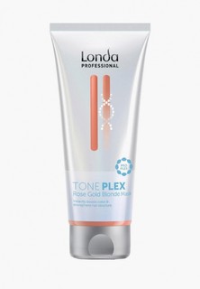 Маска для волос Londa Professional TONEPLEX для теплых оттенков блонд "Золотисто-розовый блонд", 200 мл