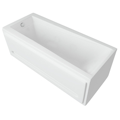 Ванна Либра 170х70 без г/м с фронтальной панелью+ Душевая колонна Bari, верхний душ, смеситель Акватек