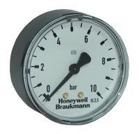 Манометр D63 1/4&quot; х 0-10бар, для D06F, FK06 ,аксиальный Honeywell