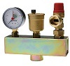 Группа безопасности для котла на 3бара KSG30/ISO2 (до 50кВт) (в изоляции) Watts