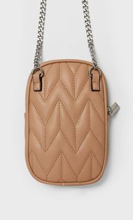 Stradivarius Сумка Для Смартфона С Плечевым Ремнем Женская Коллекция Цвет Розового Макияжа 103