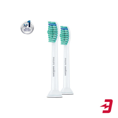 Насадка для зубной щетки Philips Sonicare HX6012/07 ProResult, для эффективного удаления налёта, 2 шт