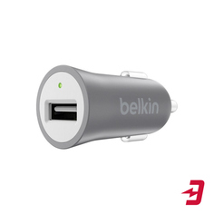 Автомобильное зарядное устройство Belkin Mixit Metallic Car Charger 2,4A Gray (F8M730BTGRY)