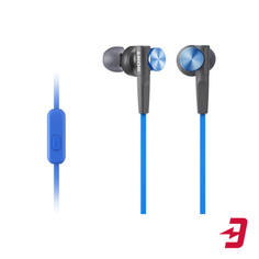 Наушники с микрофоном Sony MDR-XB50AP Blue