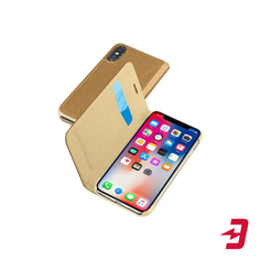 Чехол Cellular Line для Apple iPhone X Brown (BOOKESSIPH8N)