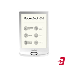 Электронная книга PocketBook 616 Matte Silver