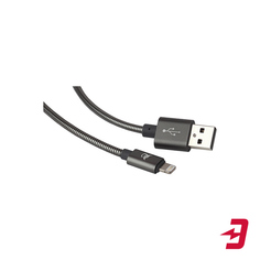 Кабель Elray USB/8-pin Lightning 0,2 м Grey (ALMBC02GR)