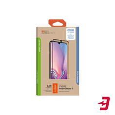 Защитное стекло 2.5D InterStep для Xiaomi Redmi Note 7, черная рамка (IS-TG-XIARDN7FB-UA3B202)