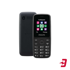 Мобильный телефон Philips Xenium E125 Black