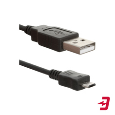 Кабель InterStep IS-DC-0000000KA-000B202 USB - MicroUSB 1 м. Black