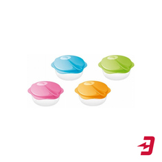 Дорожная тарелка с ложкой Tescoma Bambini, цвет в ассортименте (668140)
