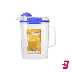 Кувшин для сока Sistema Klip It Juice, 1,5 л Blue (1415)