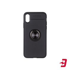 Чехол InterStep Ring Case для iPhone Xs Max Black (HRC-IPH6518K-NP1101O-K100)