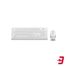 Комплект клавиатура+мышь A4Tech FStyler F1010 White/Grey