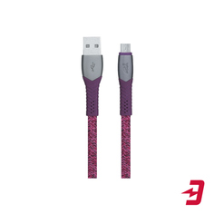 Кабель RIVACASE microUSB/USB 2.0, 1,2 м Red (PS6100 RD12)