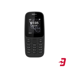 Мобильный телефон Nokia 105SS (2019) Black (ТА-1203)