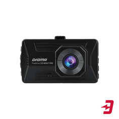 Автомобильный видеорегистратор Digma FreeDrive 208 Dual Night FHD Black