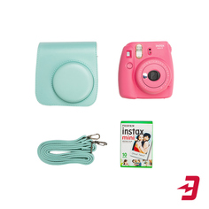 Фотоаппарат моментальной печати Fujifilm Instax Mini 9 Pink Line SET