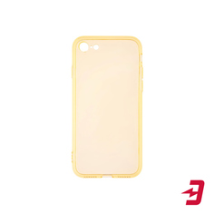 Чехол InterStep Slender Color EL для iPhone SE2 Yellow (IS-FCC-APPIPHSE2-SC18O-ELGD00)
