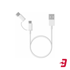 Кабель Xiaomi Mi 2-in-1 Micro-USB/Type-C, 1 м (SJV4082TY)