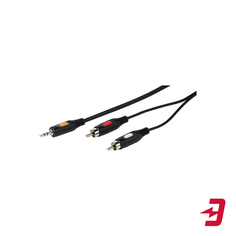 Кабель RCA Vivanco Jack3.5mm/2хRCA, 2,5 м (46031)