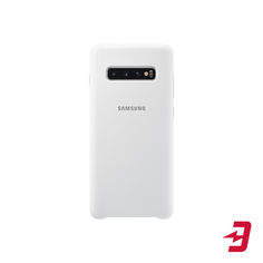 Чехол Samsung Silicone Cover для Galaxy S10+ White (EF-PG975TWEGRU)