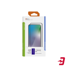 Защитное стекло с рамкой 2.5D InterStep для Galaxy A71 Black