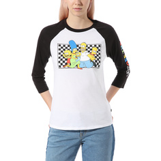 Футболки Лонгслив Vans X The Simpsons Family Raglan
