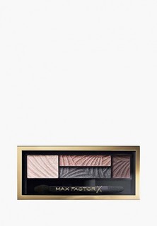 Палетка для глаз Max Factor Тени 4-хцветные для век и бровей, Smokey Eye Drama Kit 2 в 1, 02 lavish onyx