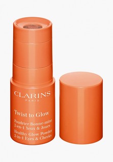 Тени для век Clarins Twist to Glow, оттенок 03 mandarin gleam, 1,3 гр