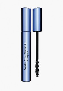 Тушь для ресниц Clarins с эффектом 4D Wonder Perfect Mascara 4D Waterproof, оттенок 01 Perfect Black, 8 мл