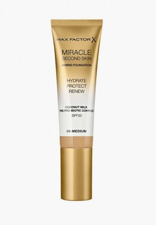 Тональное средство Max Factor Miracle Touch Second Skin, тон 05 medium, 30 мл
